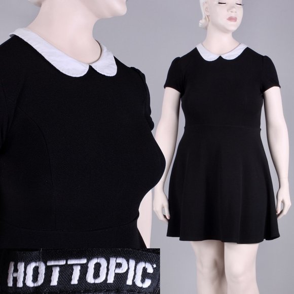 wednesday addams dress hot topic